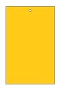 Blank Cards Tags Bright Orange Fluorescent with hole, no string
